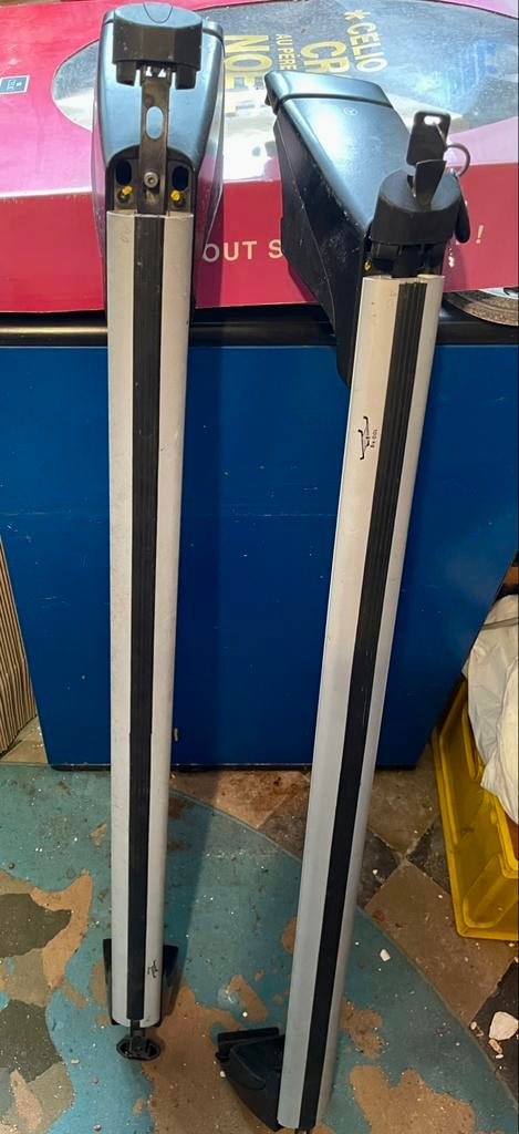 Barres de toit pour Mercedes clk, Autos : Divers, Porte-bagages, Enlèvement, Utilisé