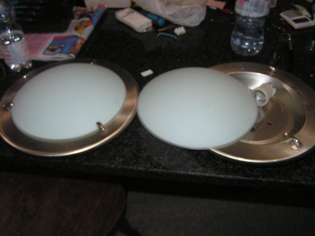 plafonlampen, Ophalen, Zo goed als nieuw, Glas