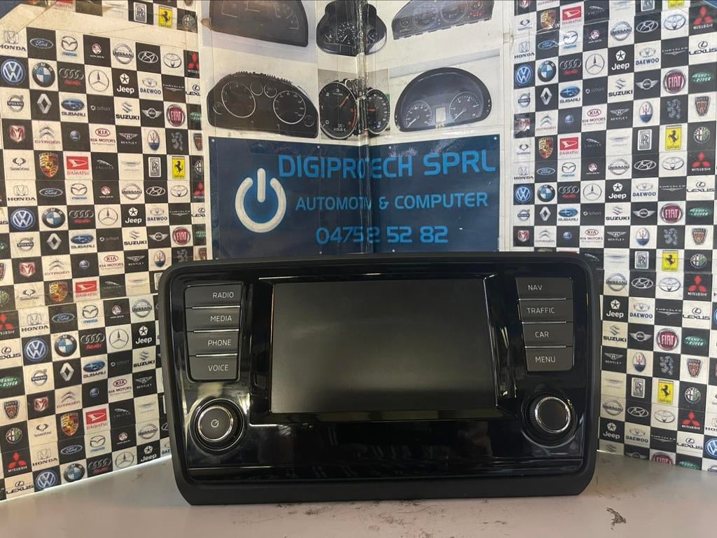 Autoradio navigation SKODA FABIA  MK3 OCTAVIA RÉPARATION, Ophalen of Verzenden, Skoda