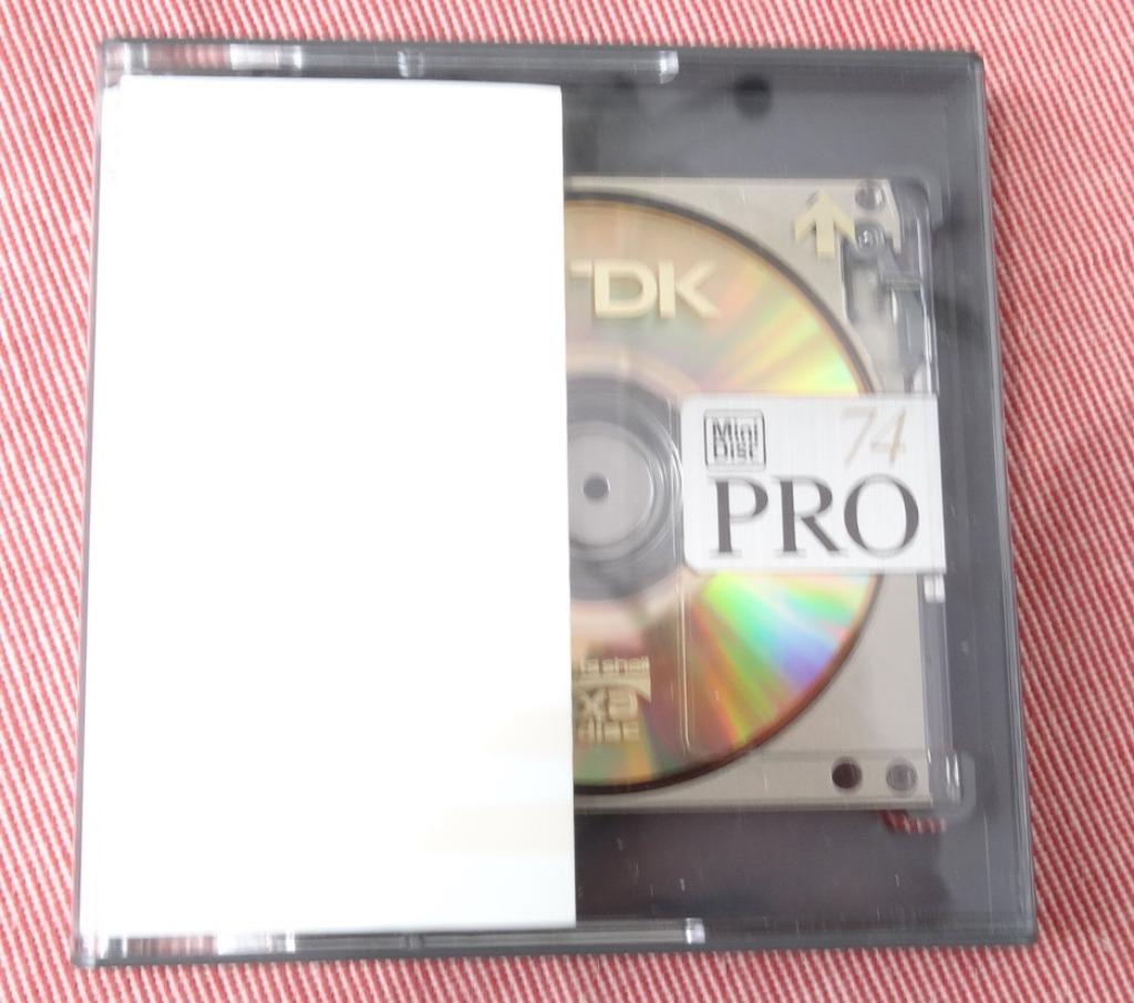 MiniDisc TDK PRO - Disque MD-RXG -XA - NEUF ET NON UTILISÉ, TV, Hi-fi & Vidéo, Envoi, Enregistreur MiniDisc