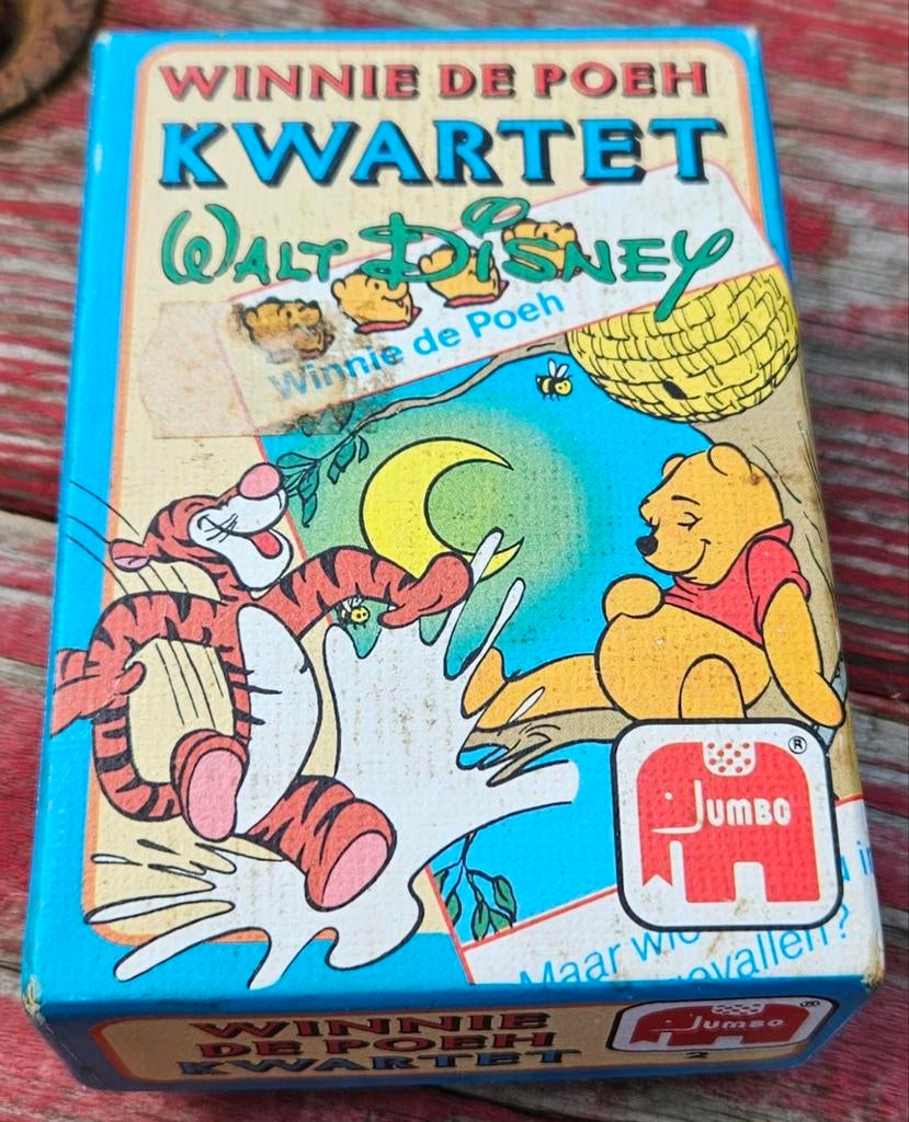Winnie the Pooh Quartet Game 1994, Collections, Cartes à jouer, Jokers & Jeux des sept familles, Comme neuf, Enlèvement ou Envoi