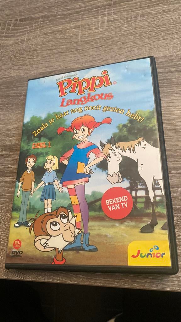 Pippi Langkous, Cd's en Dvd's, Dvd's | Kinderen en Jeugd, Ophalen of Verzenden, Zo goed als nieuw