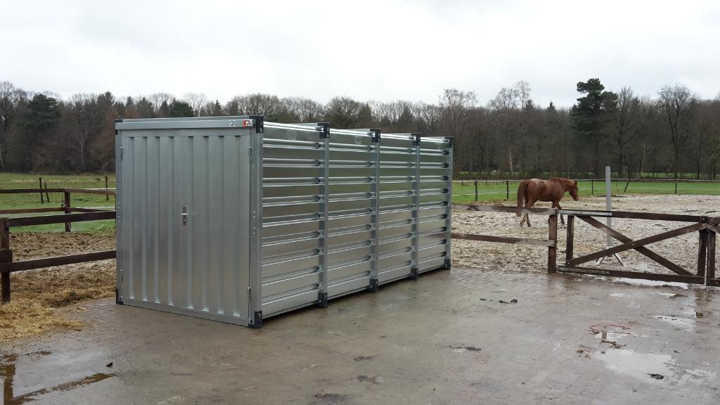 opslag/diervoeders/snelbouwcontainer/kovobel container, Dieren en Toebehoren, Dierenvoeding, Overige soorten, Ophalen of Verzenden