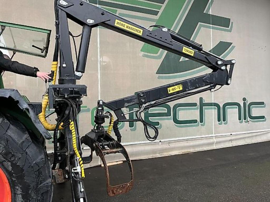 Grue forestière pour tracteur, Enlèvement