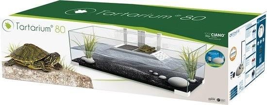 Tartarium 80 cms + pompe + chauffage, Dieren en Toebehoren, Ophalen, Gebruikt