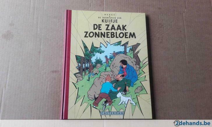 Kuifje.De zaak Zonnebloem, Enlèvement ou Envoi, Utilisé