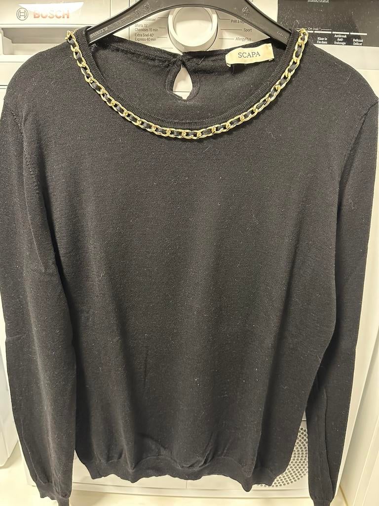 Pull Scapa, Kleding | Dames, Truien en Vesten, Scapa, Zwart, Maat 46/48 (XL) of groter, Ophalen of Verzenden