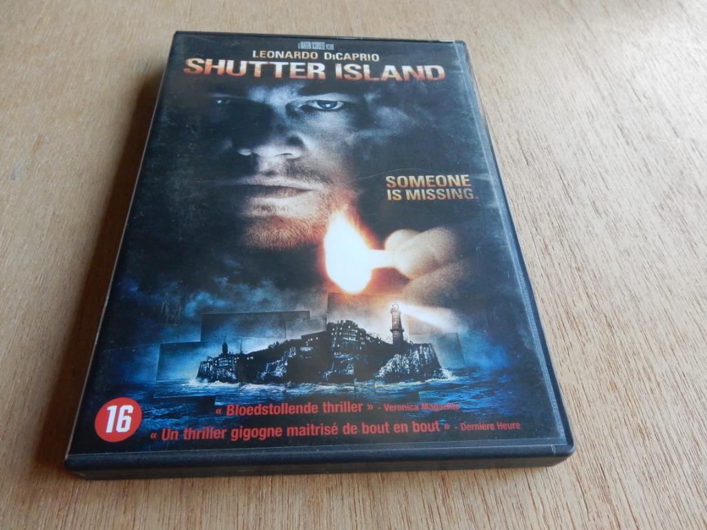 nr.1533-  Dvd: shutter island - thriller, Vanaf 16 jaar, Ophalen of Verzenden, Zo goed als nieuw, Actiethriller