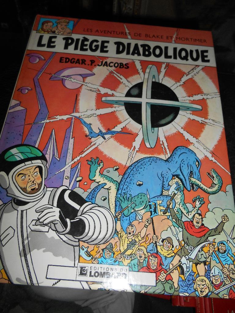 Blake et Mortimer " le piège diabolique" de 1982, Enlèvement ou Envoi