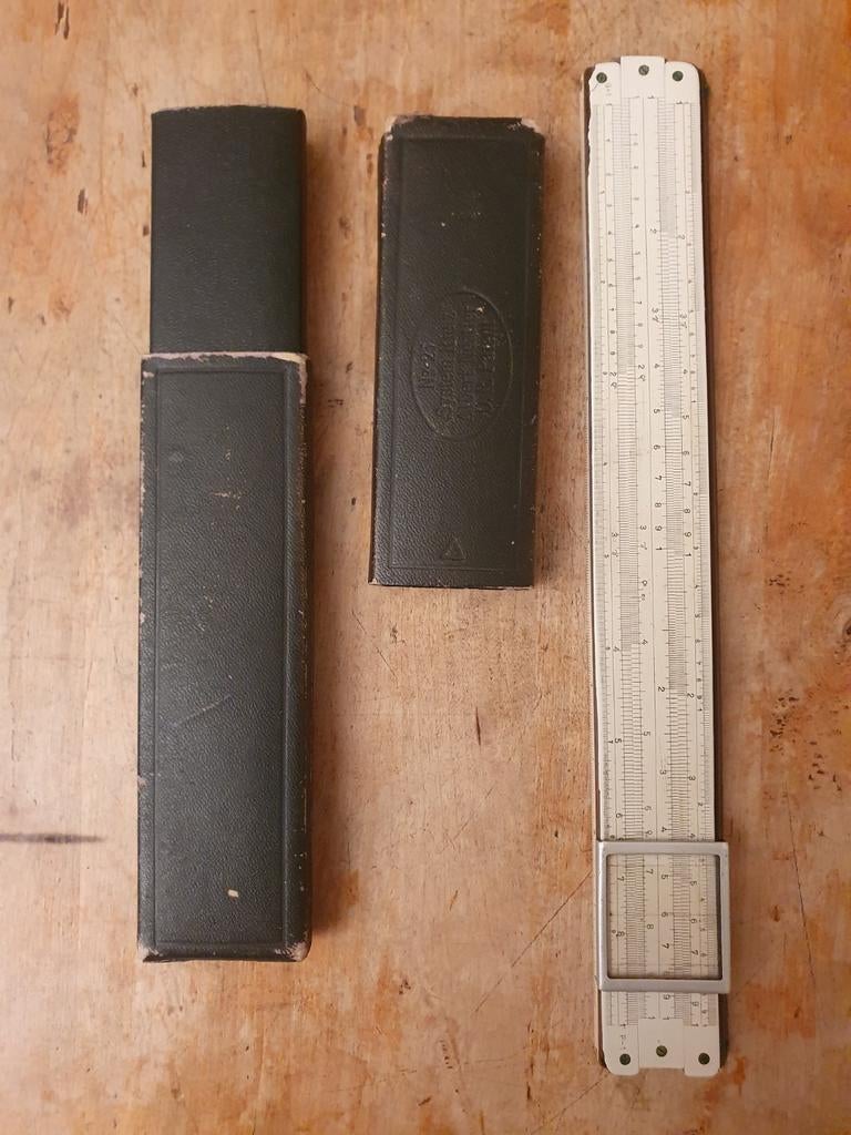 Règles à calcul anciennes, Enlèvement