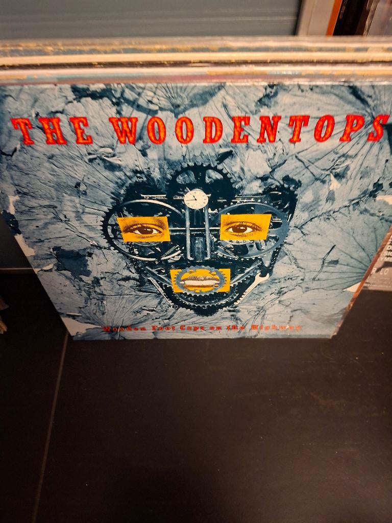 lp - the woodentops - wooden foot cops on the highway -bak 1, Ophalen of Verzenden, Zo goed als nieuw