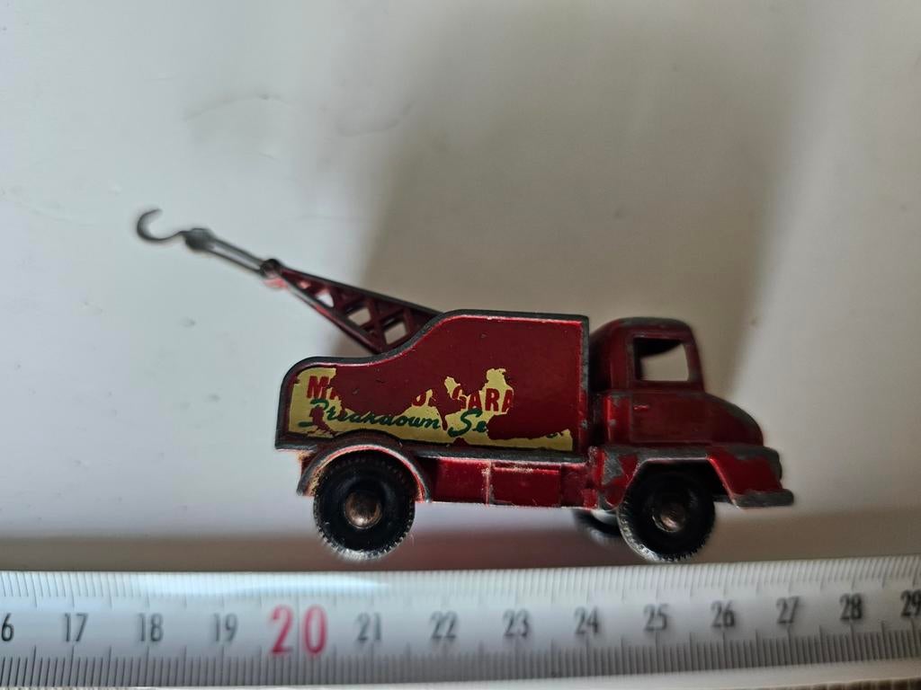 Miniature matchbox lesney depaneuse, Envoi