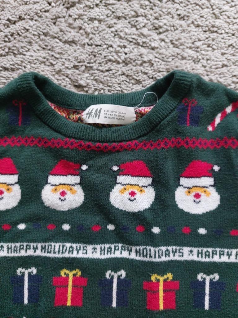 Leuke wintertrui kerstsfeer, Kinderen en Baby's, Kinderkleding | Maat 110, Ophalen, Jongen of Meisje, Trui of Vest, H&M