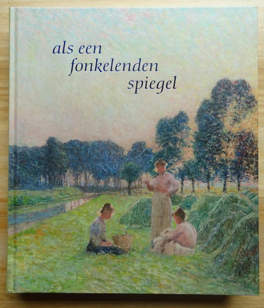 als een fonkelende spiegel, Sint Marten Latem, 2019, Peter Pauwels, Nieuw, Ophalen of Verzenden, Schilder- en Tekenkunst