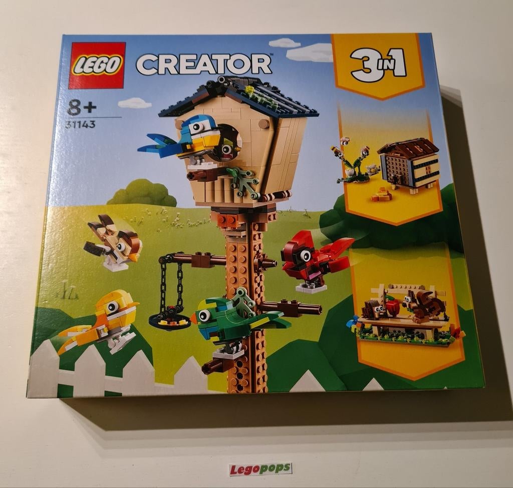Lego 31143 - Vogelhuisje - NIEUW - SEALED, Ophalen of Verzenden, Nieuw, Lego