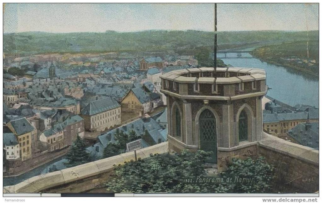 NAMUR PANORAMA  CPA, Enlèvement ou Envoi, Avant 1920, Non affranchie, Namur