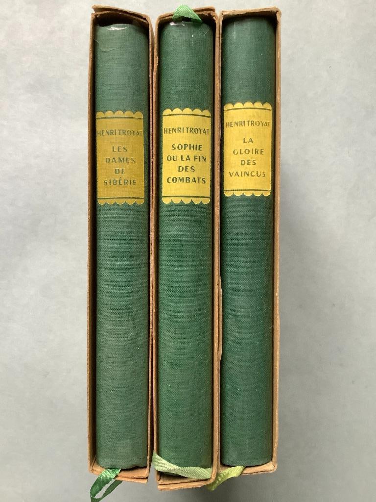 Henri Troyat x 3, Ophalen of Verzenden