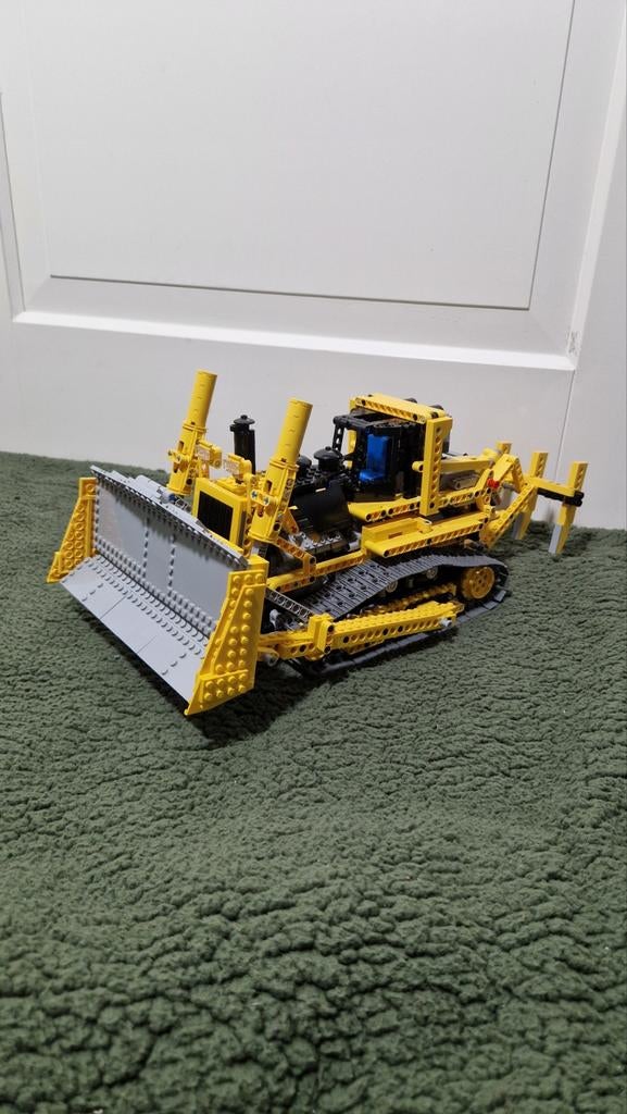 Lego 8275 Motorized Bulldozer, Verzenden, Zo goed als nieuw, Complete set, Lego