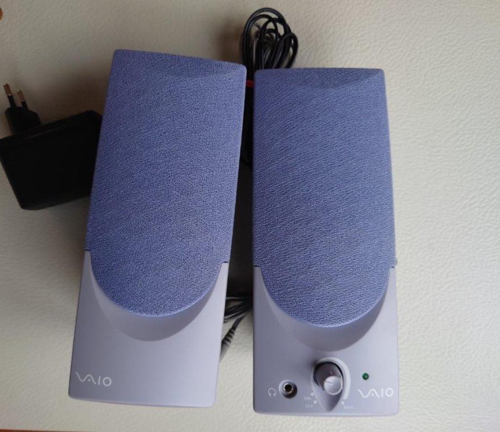 Sony luidsprekersysteem PCVA-SP3A, Zo goed als nieuw, Minder dan 60 watt, Front, Rear of Stereo speakers, Sony