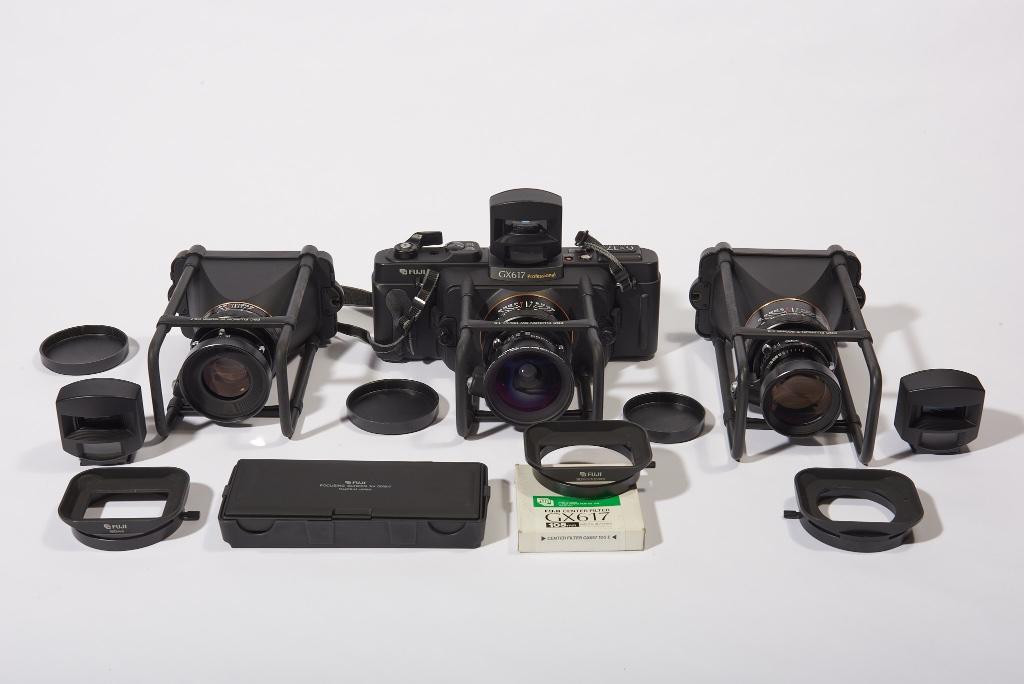 Fuji GX617 compleet, Ophalen of Verzenden, Zo goed als nieuw, Spiegelreflex, Fuji