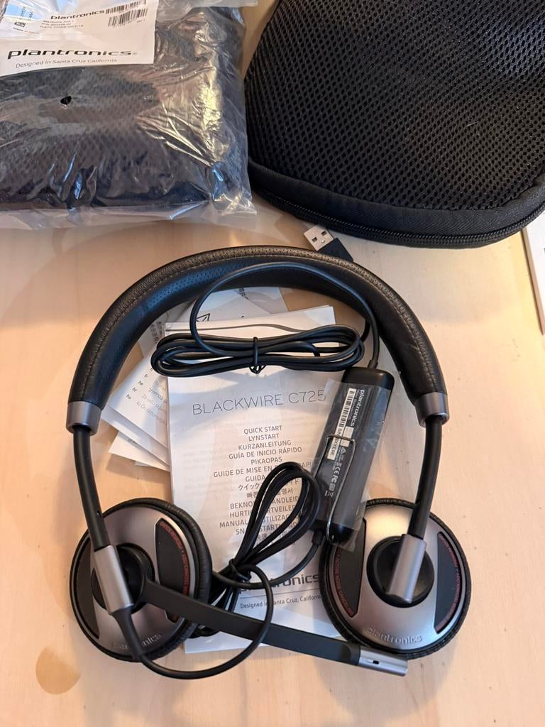 Plantronics headsets, Ophalen, Nieuw, On-ear, Mute-functie