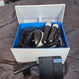 Playstation VR-headset - compleet, Games en Spelcomputers, Ophalen, Gebruikt, Overige typen, PlayStation 4