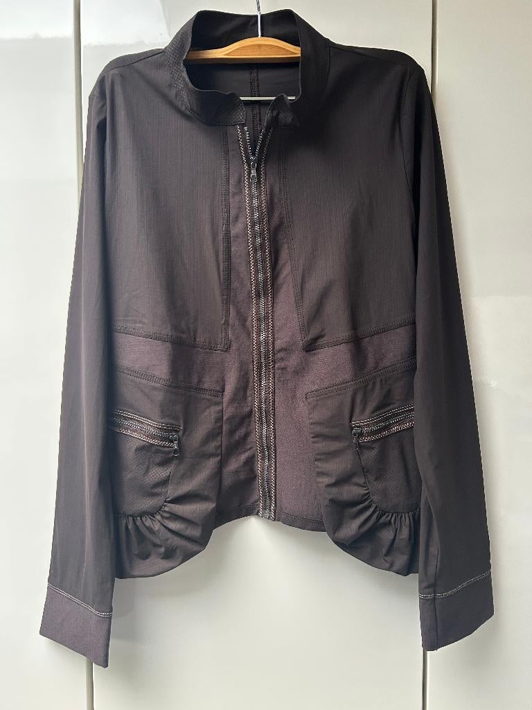 Deca De Vous A Nous bruin vest - maat 2, Kleding | Dames, Maat 38/40 (M), Bruin, Ophalen of Verzenden, Zo goed als nieuw