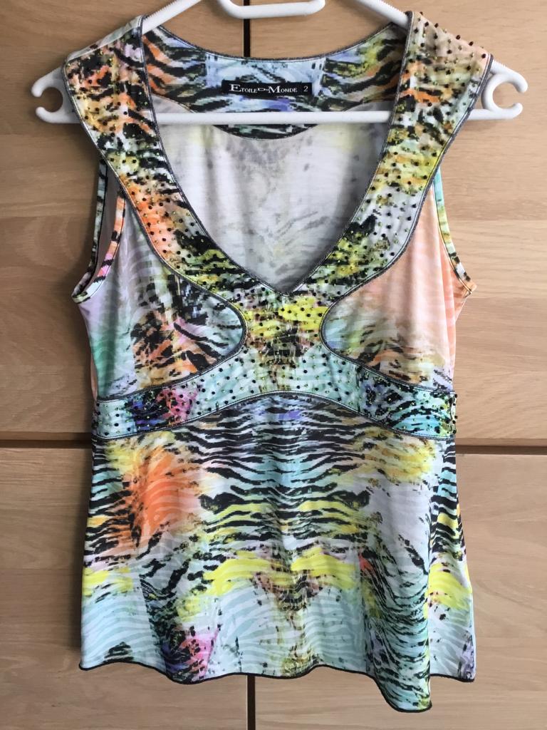 Topje ETOILE DU MONDE, Kleding | Dames, Maat 38/40 (M), Overige kleuren, Ophalen of Verzenden, Zo goed als nieuw