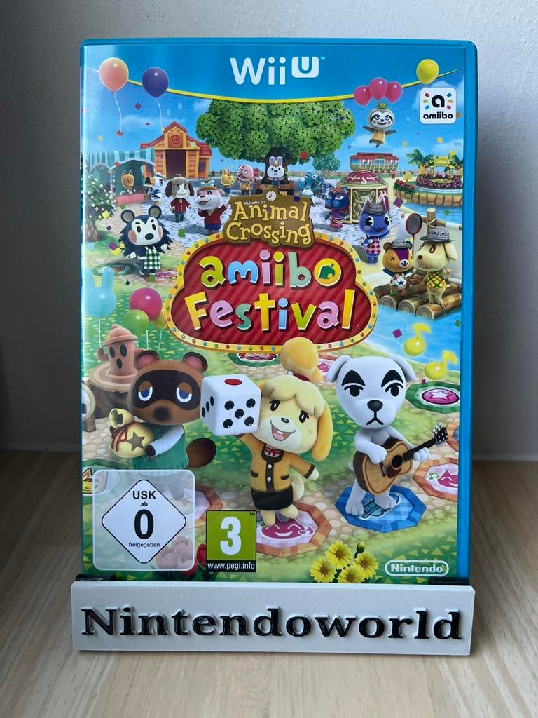 Animal Crossing Amiibo Festival (WiiU), Games en Spelcomputers, Ophalen of Verzenden, Zo goed als nieuw