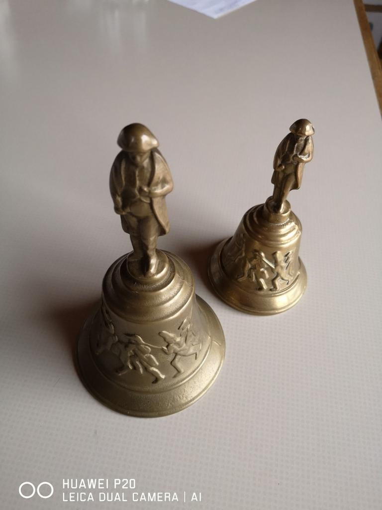 Handbel napolen. 1grote plus 1 kleinere, Antiek en Kunst, Ophalen of Verzenden