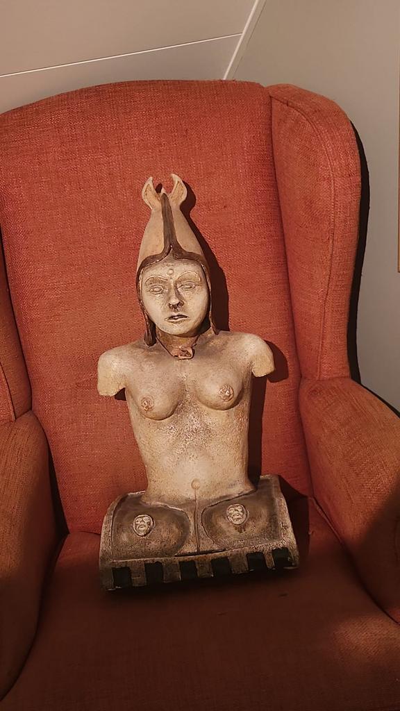 Mooi keramiek beeld, Antiek en Kunst, Ophalen of Verzenden