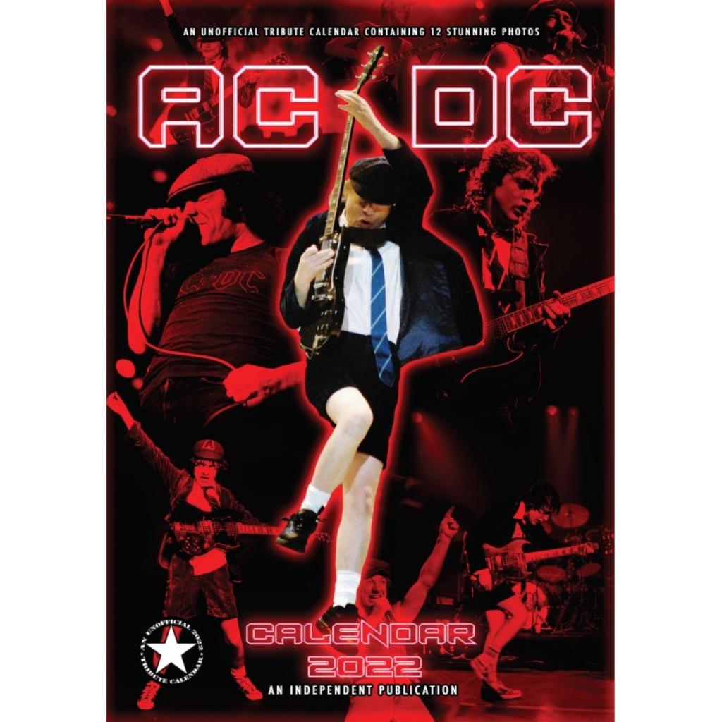 Destockage lot 7 Calendrier AC/DC 2022, Enlèvement ou Envoi, Calendrier annuel, Neuf