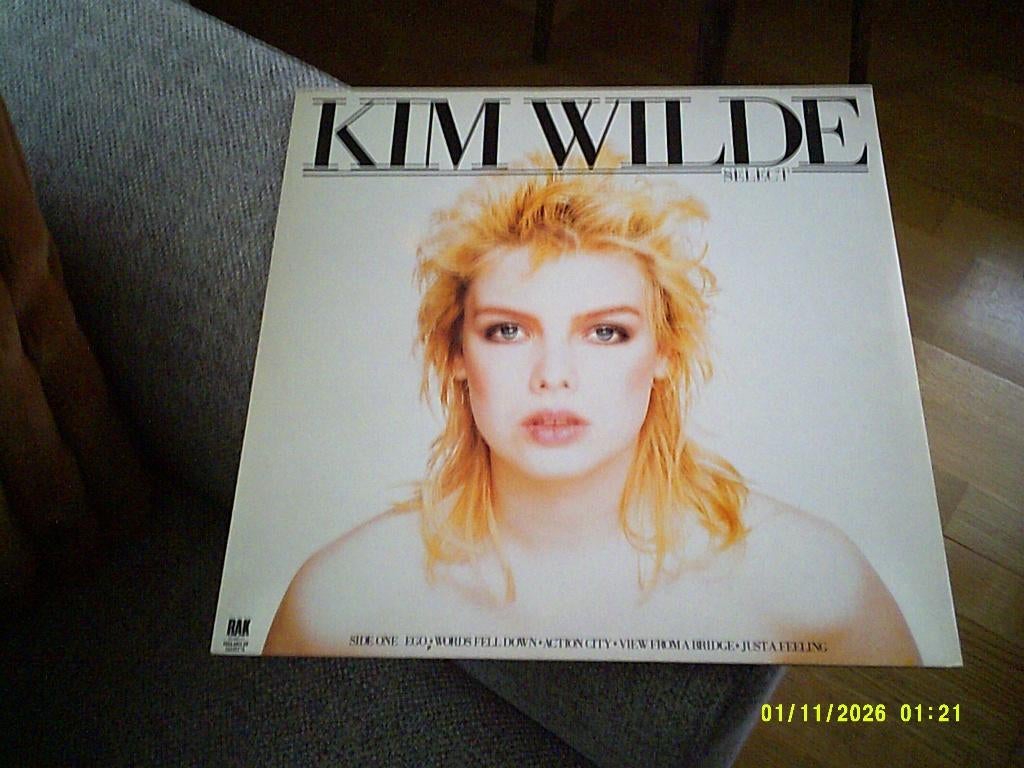 Kim Wilde - Select /vinyl lp-1982 - Zgst, Ophalen of Verzenden, Zo goed als nieuw, 12 inch, Poprock