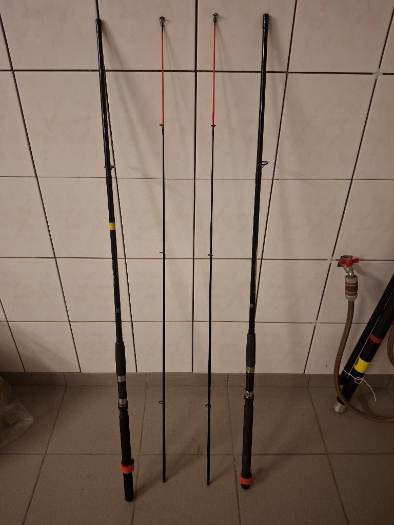 Hengelsport, Ophalen, Gebruikt, Werphengel