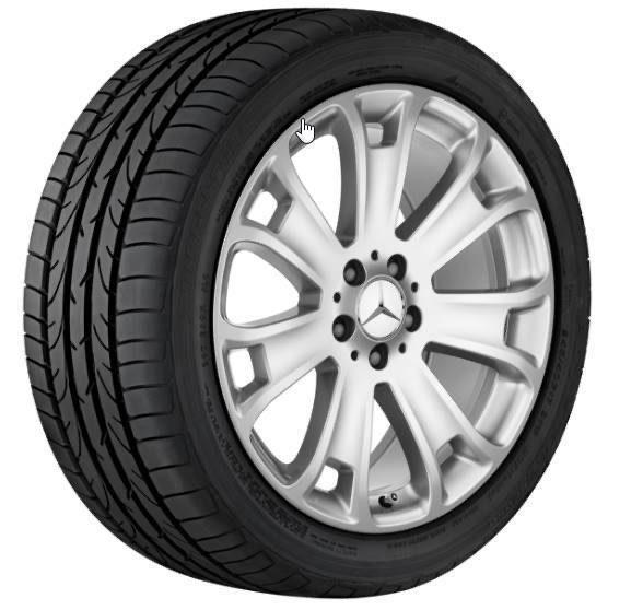 Velgen Mercedes GLE Coupe, Gebruikt, Velg(en), 265 mm, Winterbanden
