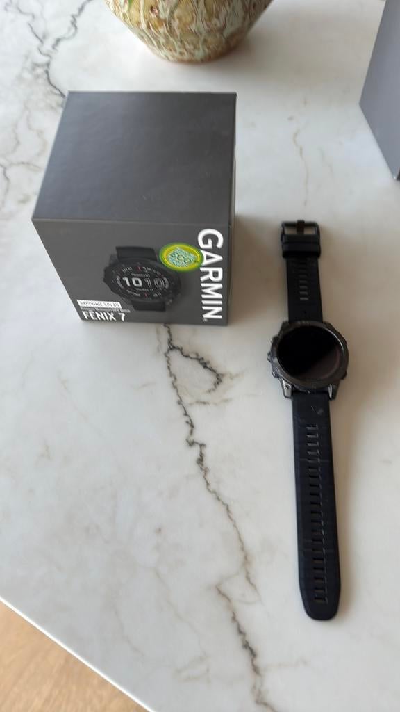 Garmin Fenix 7 - Saphire Solar - 47mm, Bijoux, Sacs & Beauté, Enlèvement, Utilisé