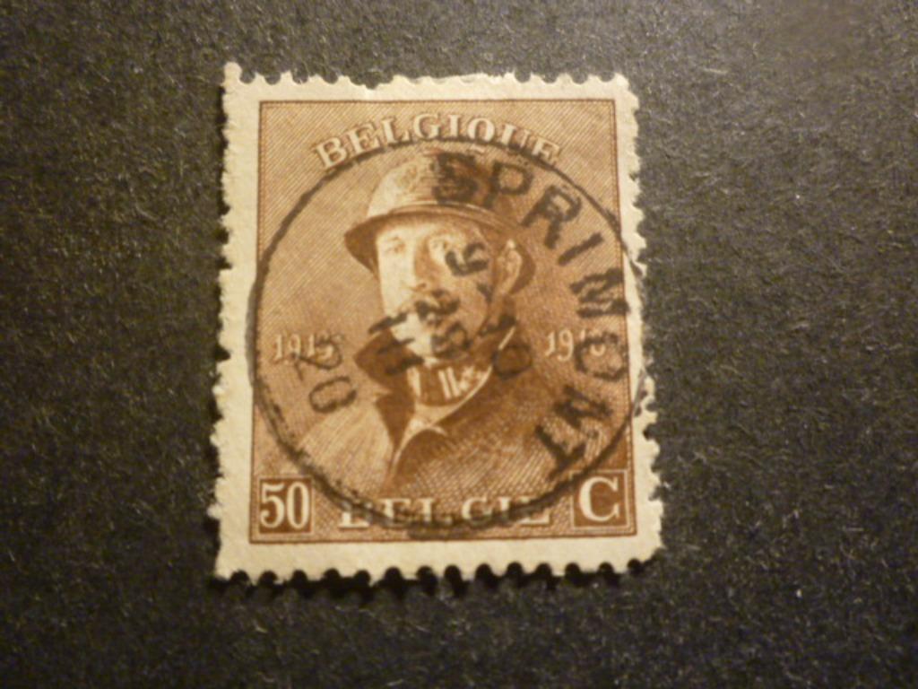 België/Belgique 1919 Mi 154(o) Gestempeld/Oblitéré, Envoi, Oblitéré