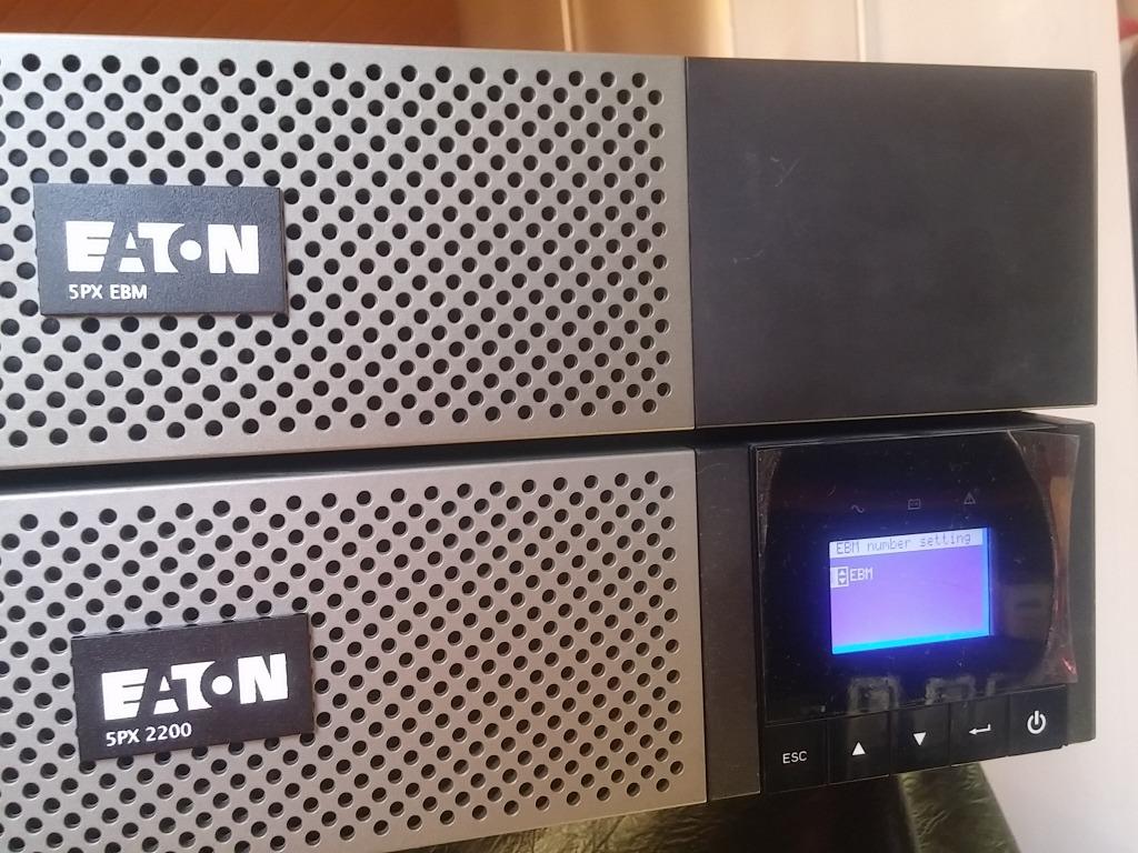 Mod. de baie ext. UPS EBM 5PXEBM48RM2U UPS 5PX1000/1500/2200, Envoi, Utilisé