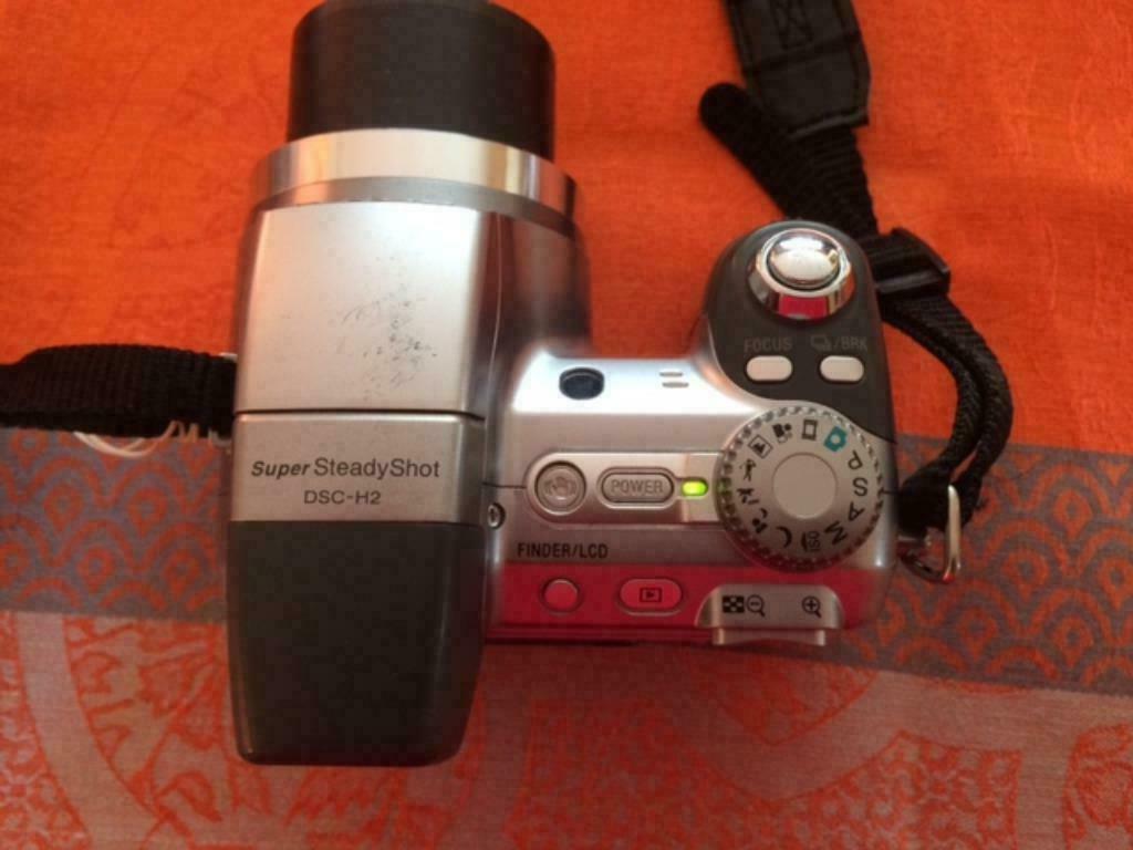 SONY Cybershot DSC-H2  Appareil Numérique Bridge +   sacoche, Spiegelreflex, 6 Megapixel, Ophalen of Verzenden, Zo goed als nieuw