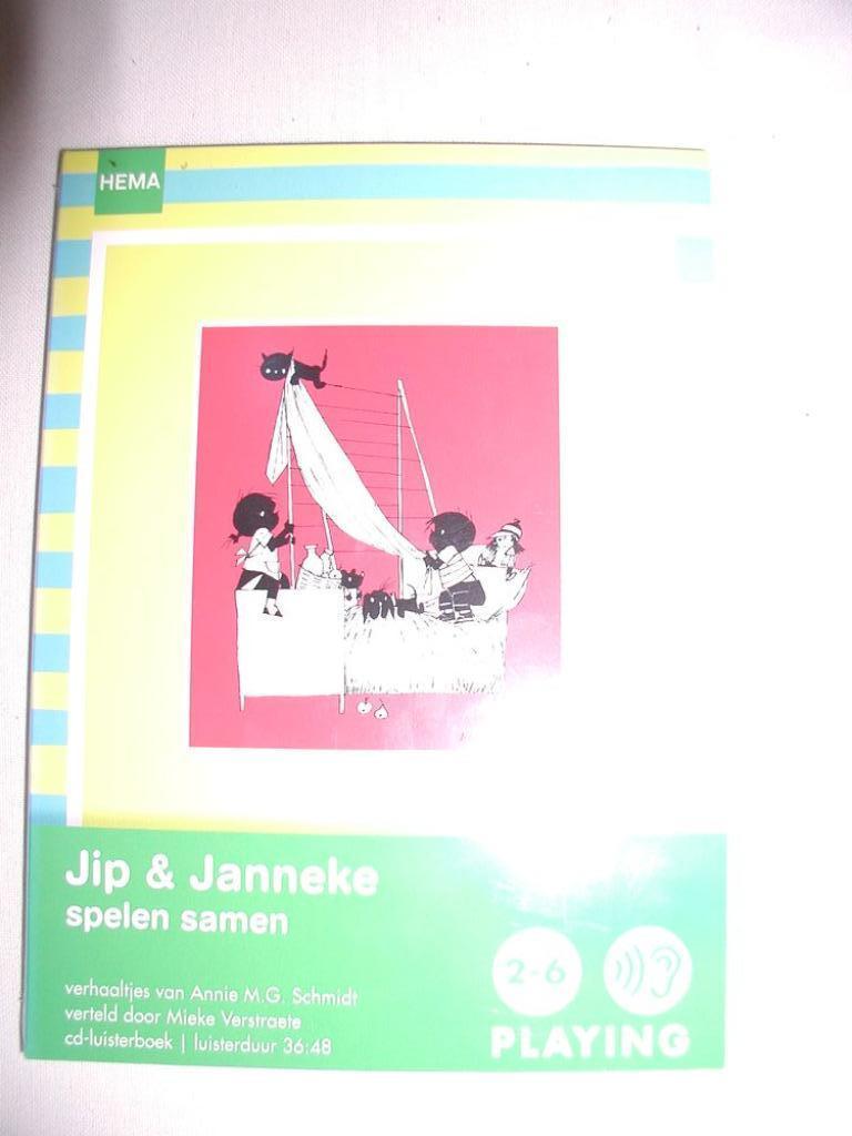 Jip en Janneke luisterCD NIEUW, Cd's en Dvd's, Ophalen of Verzenden, Nieuw in verpakking, Verhaal of Sprookje, Tot 2 jaar