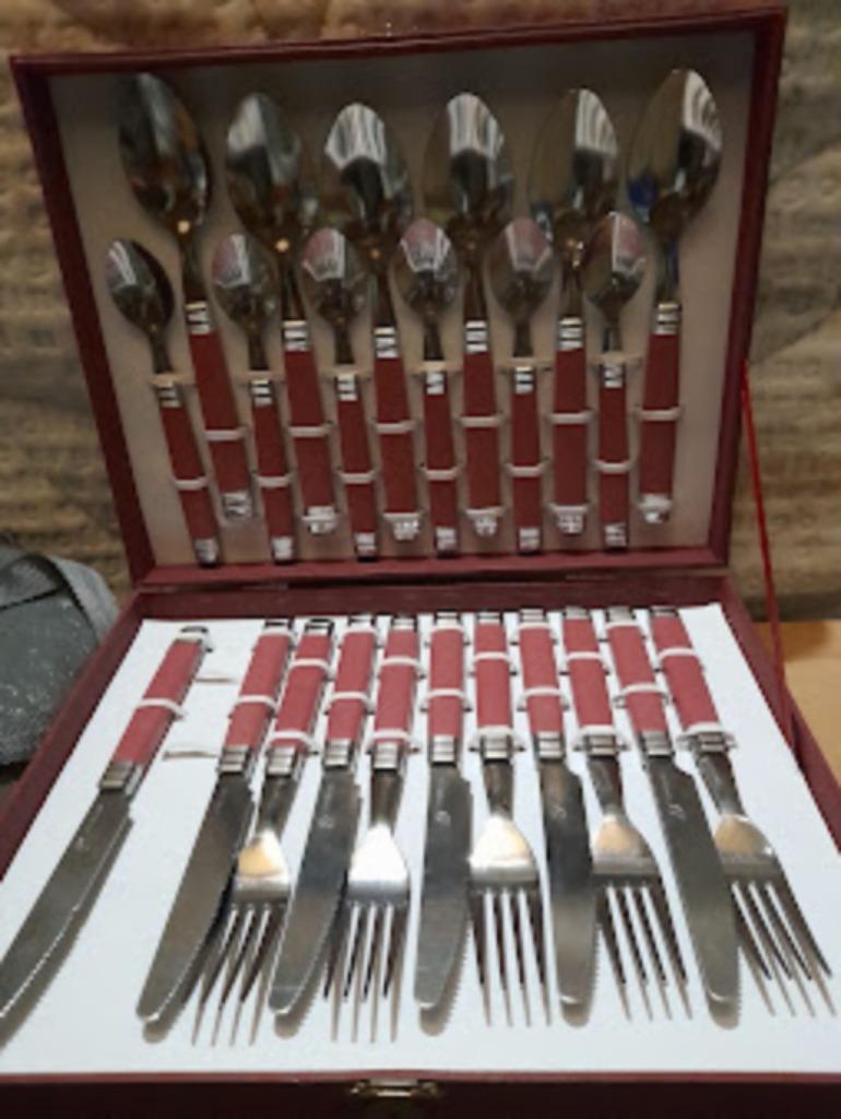 bestekken, Ophalen of Verzenden, Nieuw, Inox of Chroom