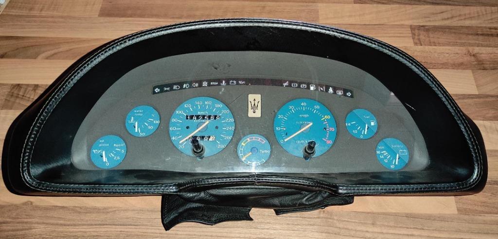 Kmteller Masarati Biturbo herstel instrumentenpaneel, Ophalen of Verzenden, Gebruikt, Maserati