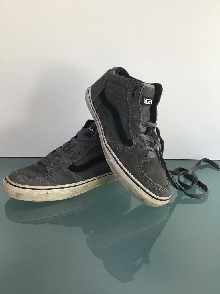 Vans Half Cab 40 grijs suède | unisex | Gratis verzenden, Kleding | Heren, Schoenen, Overige kleuren, Verzenden, Zo goed als nieuw