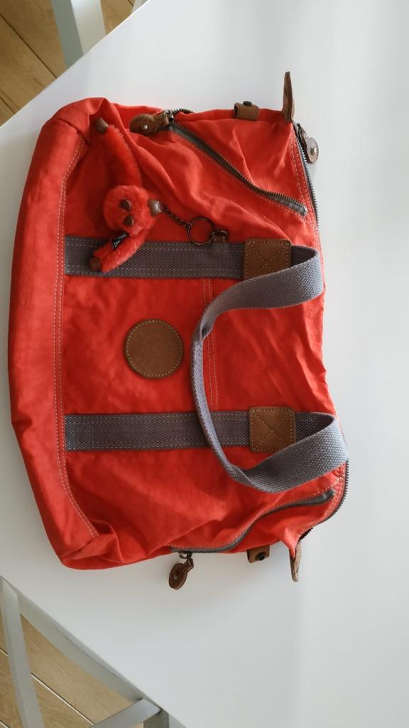 Sac kipling orange et gris, Enlèvement, Orange, Kipling