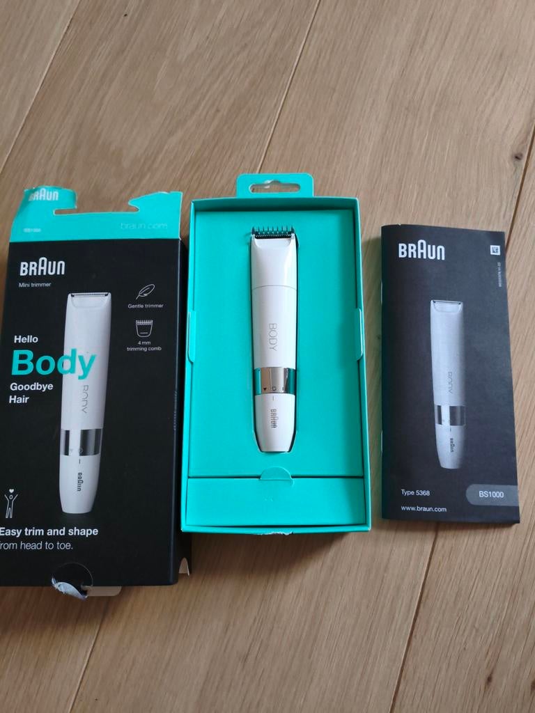 Body BS1000 Mini Trimmer, Elektrische Ontharing Voor Vrouwen, Ophalen of Verzenden