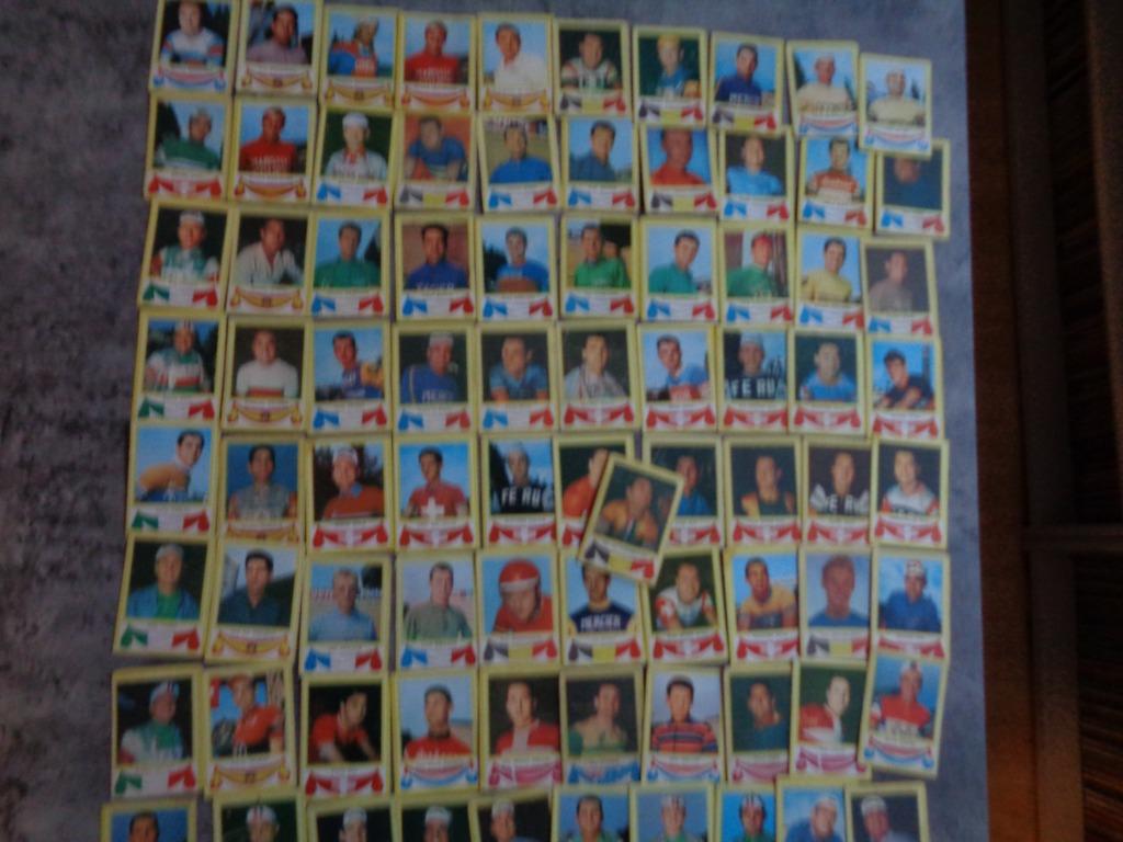 WIELRENNERS MAPLE LEAF GUM ANNO 1960 ! 81x, Verzenden