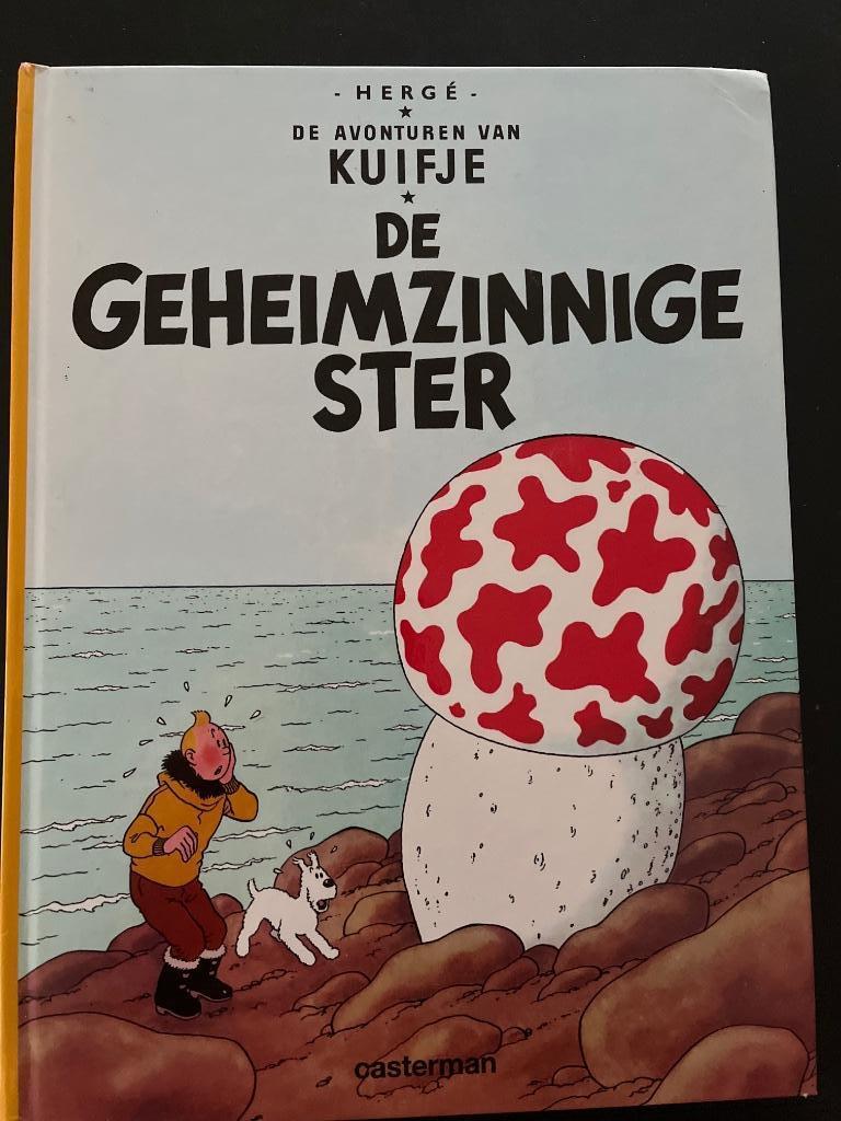 Kuifje - De geheimzinnige ster, Eén stripboek, Ophalen of Verzenden, Gelezen, Hergé