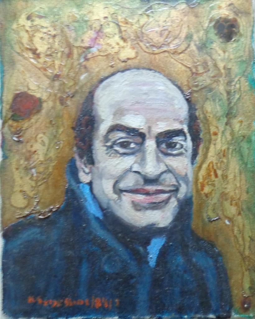 KIMON SYNESSIOS ALECOS FASIANOS OLIEVERF 30x24cm SIG CHASSIS, Enlèvement ou Envoi