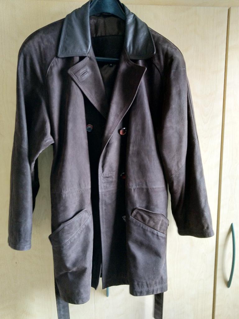 Lederen jas dames, Maat 38/40 (M), Bruin, Ophalen of Verzenden, Gory