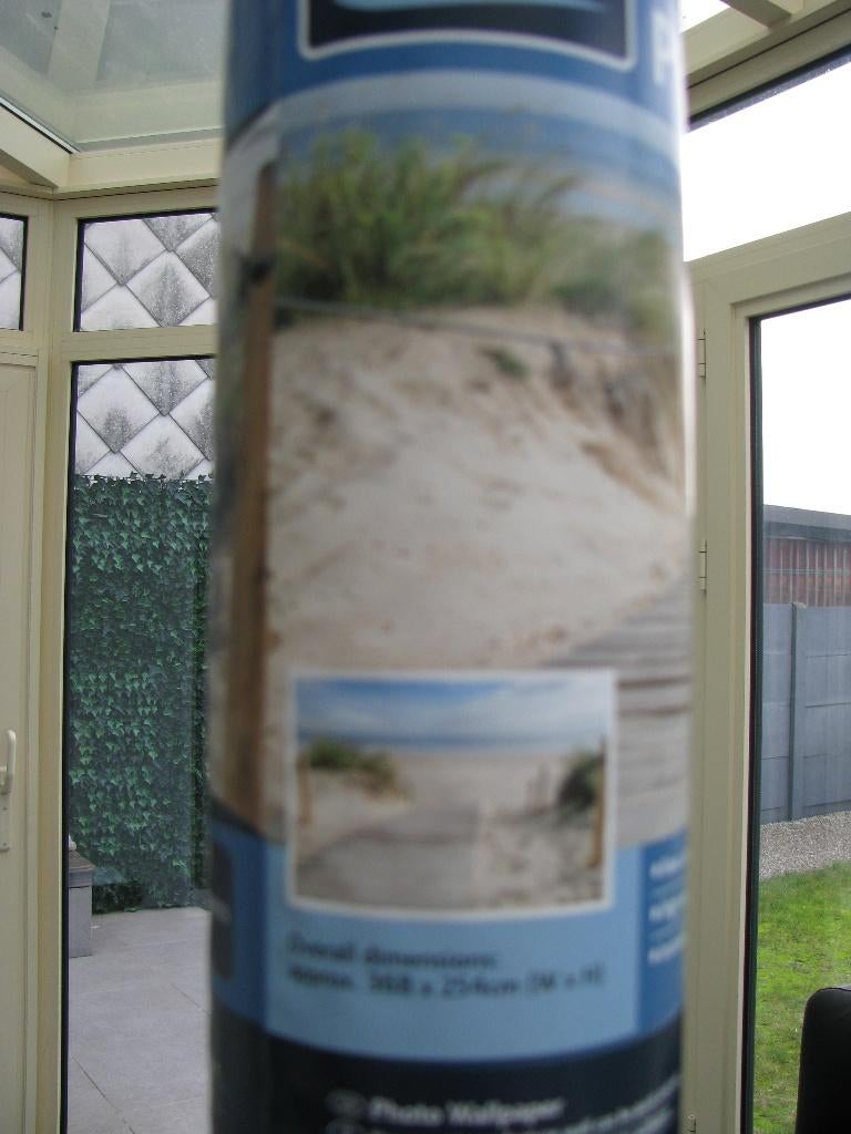 FOTOBEHANG, Huis en Inrichting, Stoffering | Behang, Ophalen of Verzenden, Beige